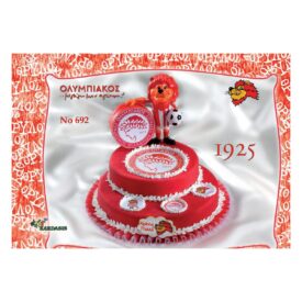 Ολυμπιακός Λογότυπο-Θρυλέων με Κουμπαρά & Βάση